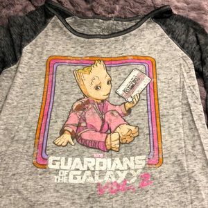 MARVEL Baseball Tee Guardians Of The Galaxy Vol. 2